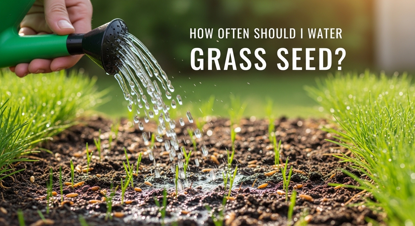 How Often Should I Water Grass Seed