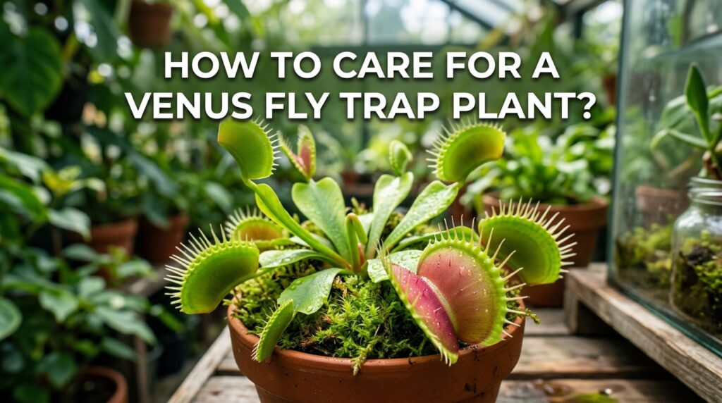 How To Care For A Venus Fly Trap Plant? - Facts Venus Fly Trap 1 Venus Fly Trap