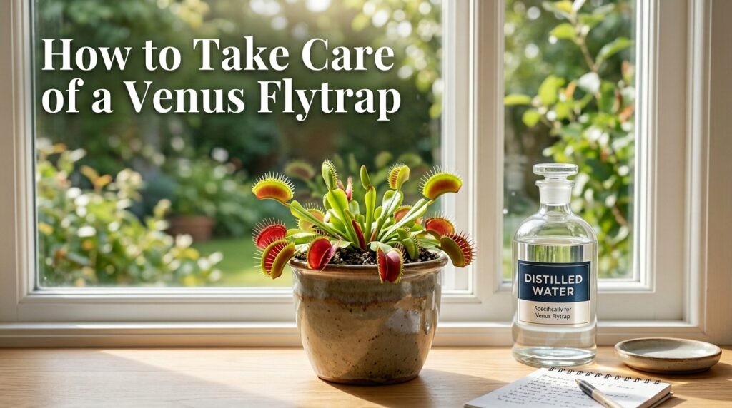 Venus Fly Plant Care