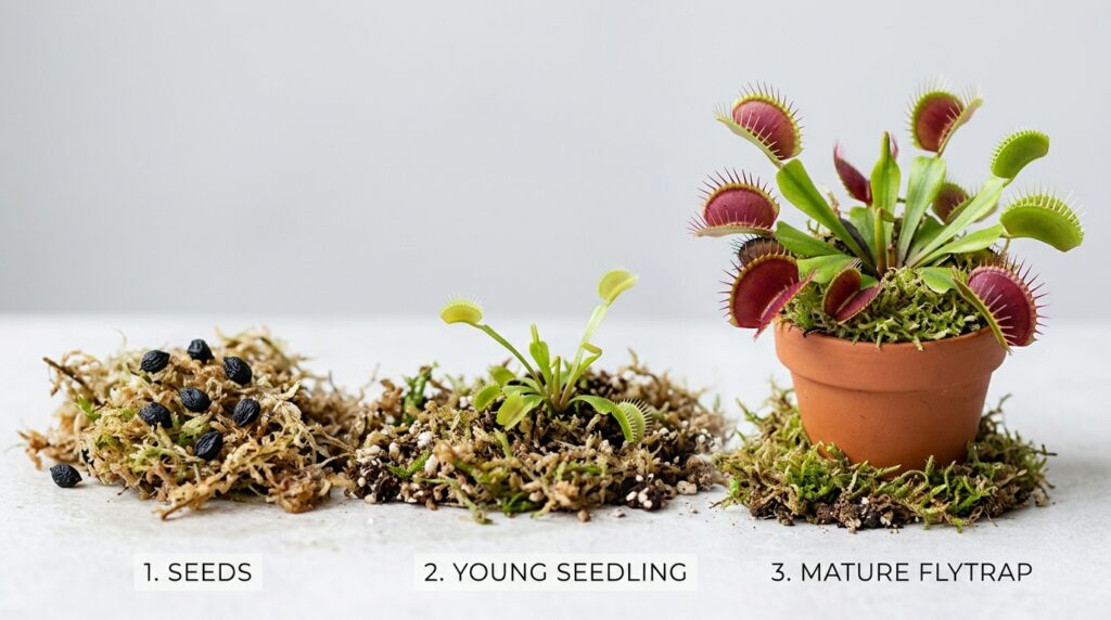 Venus Fly Traps Life Cycle